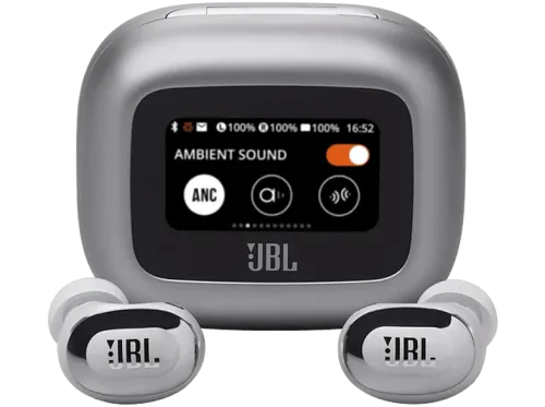 Auriculares True Wireless JBL Live Buds 3 40 h Autonomía Conexión Multipunto IP55 Silver