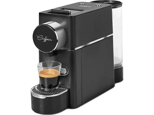 Cafetera de cápsulas Polti Coffea S18B 19 bar 0.85 l 1400 W 3 niveles de temperatura Negro