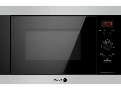 Microondas integrable Fagor 3MWB-25BEGX 900 W 5 niveles 25 litros Comienzo Rápido Negro