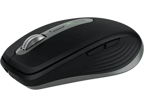 Ratón inalámbrico Logitech MX Anywhere 3S para Mac Bluetooth 8000 DPI Multidispositivo Carga rápida Botones personalizables Negro
