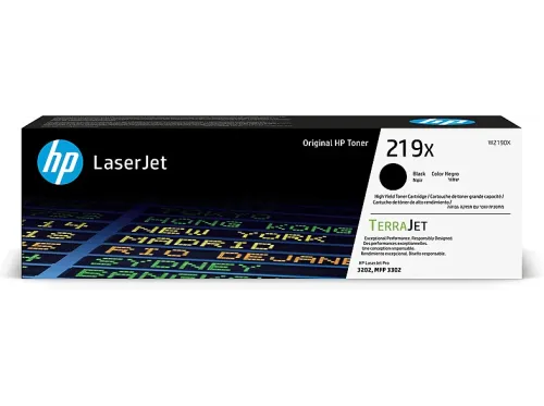 Tóner- HP 219X de alta capacidad Laserjet Aproximadamente 3200 páginas HP Planet Partners Negro
