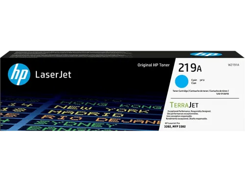 Tóner- HP 219A Laserjet Aproximadamente 1200 páginas HP Planet Partners Cian