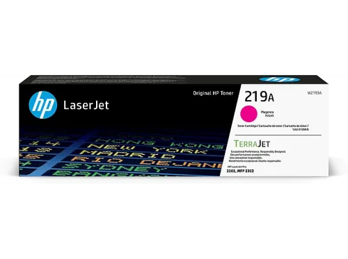 Tóner- HP 219A Laserjet Aproximadamente 1200 páginas HP Planet Partners Magenta