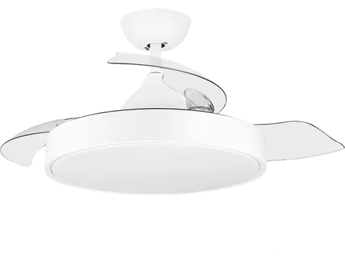 Ventilador de techo con luz Orbegozo CP 120092 35W 6 velocidades 3 Aspas 92 cm Temporizador Mando a Distancia Blanco