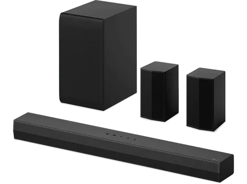 Barra de sonido LG S40TR Bluetooth 400 W 4.1 canales con subwoofer Dolby Digital y DTS Negro