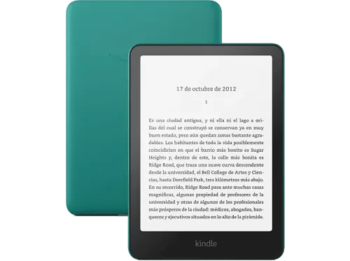 eBook Amazon Kindle Paperwhite 7" 16 GB 300 ppi Con publicidad Sin reflejos Autonomía de semanas Verde Jade