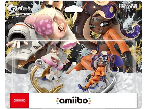 Figura Nintendo Amiibo Pack Pearl & Marina Coleccion Splatoon Plástico