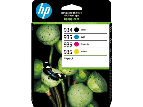 Cartucho de tinta HP 934 Combo 2 Pack Negro/Tricolor Hasta 400 páginas en B/N Hasta 400 páginas a color