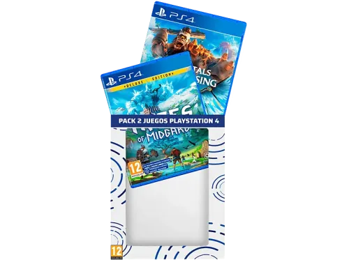 PS4 Pack 2 juegos: Immortals Fenyx Rising + Tribes of Midgard (Deluxe Edition)