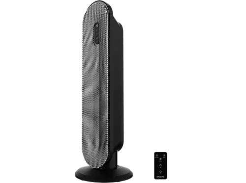 Calefactor Cecotec Calefactor cerámico ReadyWarm 2050 Max Ceramic Rotate Smart Cerámico 20 m² Oscila 60º 3 modos Panel digital Mando Negro