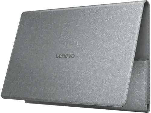 Funda tablet Lenovo Tab Plus Imitación Piel Gris