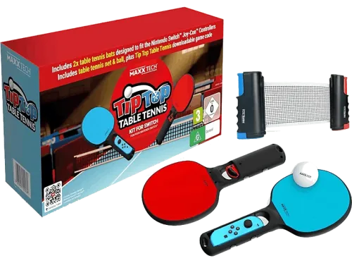 Nintendo Switch Tip-Top Table Tennis (Código de descarga) + Set tenis