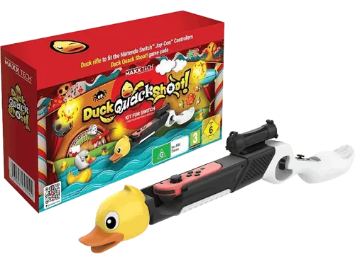 Nintendo Switch Duck Quack Shoot! (Código de descarga) + Rifle para mando