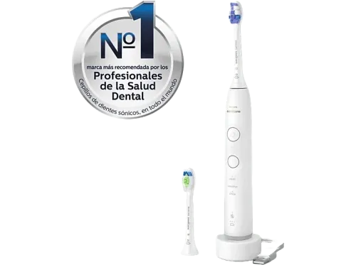 Cepillo eléctrico Philips Sonicare 6500 HX7410/02 Tecnología sónica Sensor de presión 3 modos 3 intensidades Blanco