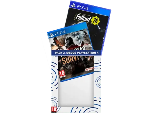 PS4 Pack 2 juegos: Metal Gear Survive + Fallout 76 (Special Edition)