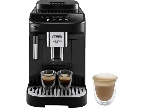 Cafetera superautomática De'Longhi Magnifica EVO ECAM290.21.B Molinillo integrado Sistema Thermoblock Vaporizador Táctil 1450W 15bar Negro