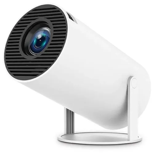 Proyector Sakkyo SKP300 HD Smart TV hasta 130" Soporte 180º Blanco