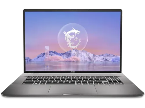 Portátil MSI Creator Z17 HX Studio A14VFT-400ES 17" QHD+ Intel® Core™ i7-14650HX 32 GB RAM 1 TB SSD GeForce RTX™ 4060 Windows 11 Pro (64 Bit)