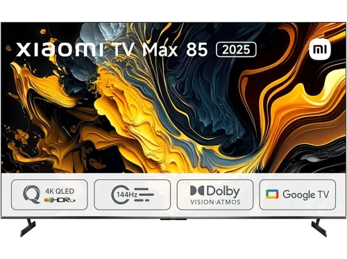 TV QLED 85" Xiaomi TV Max 85 QLED 4K Smart TV con Google 120-240Hz Dolby Vision Atmos Gris oscuro