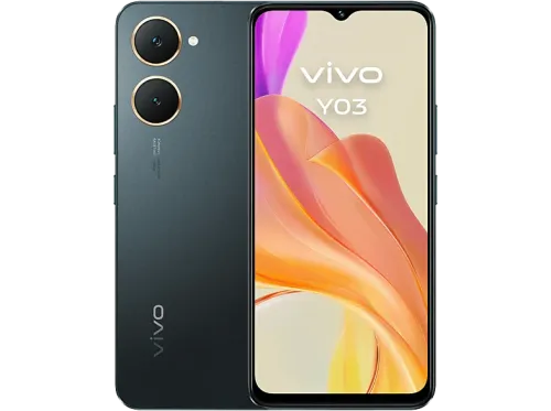 Móvil vivo Y03 Space Black 128 GB 4 GB 6.56" LCD Mediatek Helio G85 5000 mAh