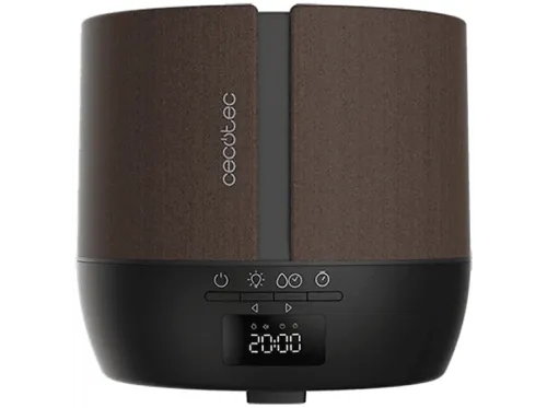 Humidificador Cecotec PureAroma 550 Connected Black Woody 0.5 l 30 m² Altavoz 25 ml/h Bluetooth Negro