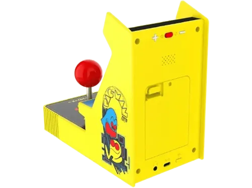 Consola retro My Arcade Joystick Player PacMan Pantalla color 3.5"  Altavoz incorporado, Amarillo