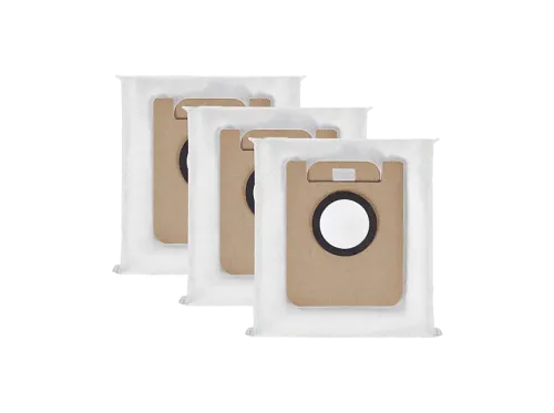 Bolsas de aspirador Dreame RDB3 3l capacidad Compatibles con el robot aspirador L10 Ultra L10s Ultra L20 Ultra L10s Pro Ultra Vaciado rápido
