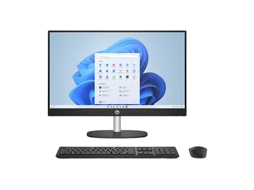 All in One HP 24-cr0161ns 23,8" Full HD AMD Ryzen™ 5 7520U 16 GB RAM 512 GB SSD Gráficos AMD Radeon™ 610M Sin Sistema Operativo Blanco