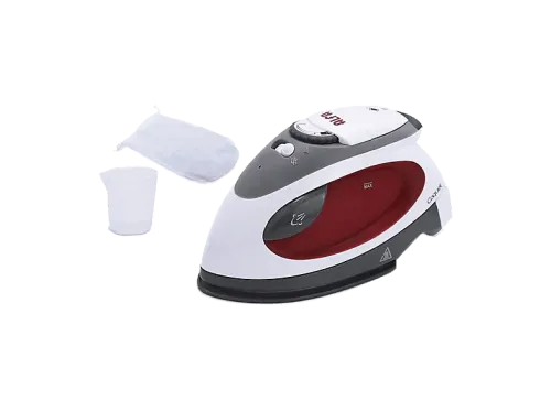 Plancha de vapor Alfa Coquet 40 g/min Capacidad del depósito 80 ml Potencia 1100W Suela cerámica antiadherente Blanco