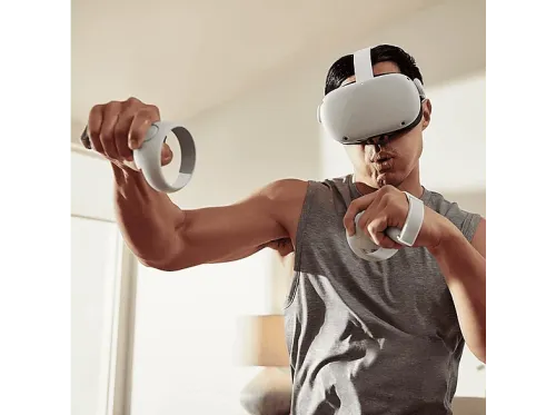Pack VR Meta Quest 2 Active Pack Para Meta Quest 2 Blanco y Negro