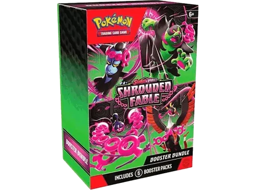 Juego MagicBox Pokémon Scarlet & Violet: Shrouded Fable Booster 6 Booster Packs Aleatorio