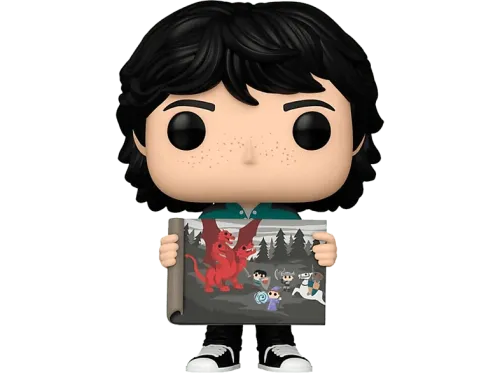 Figura Funko Pop! Funko Pop! Stranger Things S4: Mike con Cuadro de Will Vinilo 10 cm