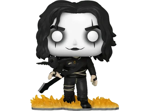 Figura Funko Pop! Funko Movies: The Crow Eric Draven with crow Vinilo 9 cm