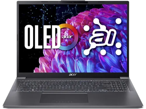 Portátil Acer Aspire 16 A16-71M-58ZM 16" OLED 2K Intel® Core™ Ultra 5 115U 32GB RAM 1TB SSD Intel® Graphics Windows 11 Home