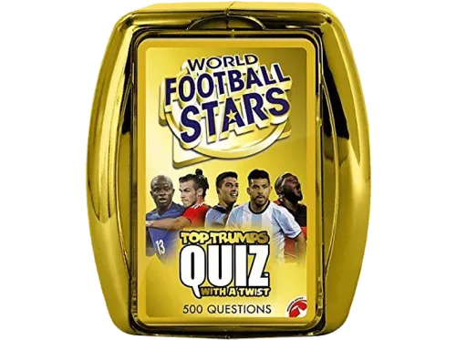 Juego Magicbox Quiz World Football Stars Juego de mesa 100 cartas