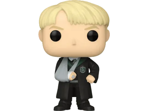 Figura Funko Pop! Harry Potter Prisoner of Azkaban Draco Malfoy con brazo roto Vinilo 9 cm