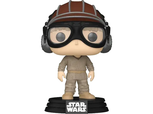 Figura Funko Pop! Anakin Skywalker (de niño con casco) Star Wars Episodio I: La Amenaza Fantasma (Especial 25 Aniversario)