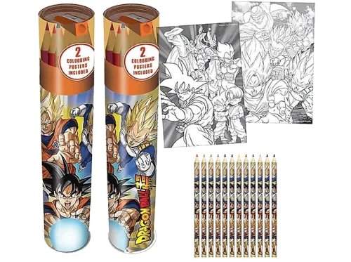 Estuche Pyramid Dragonball Stationery tubo de lápices de colores