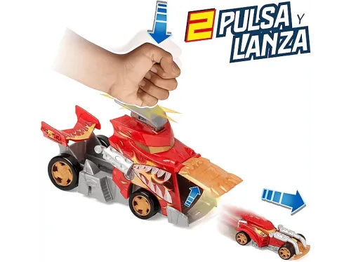 Figura Magicbox T-Racers Fire Launcher Truck T-Racers Mix Race Fuego