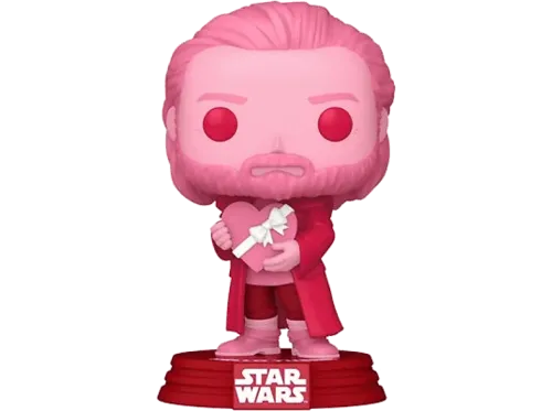 Figura Funko Pop! Star Wars: Obi-Wan Kenobi (Edición San Valentín)  Vinilo 9 cm