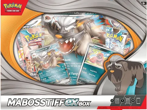 Juego Magicbox Pokémon TCG: Mabosstiff ex Box