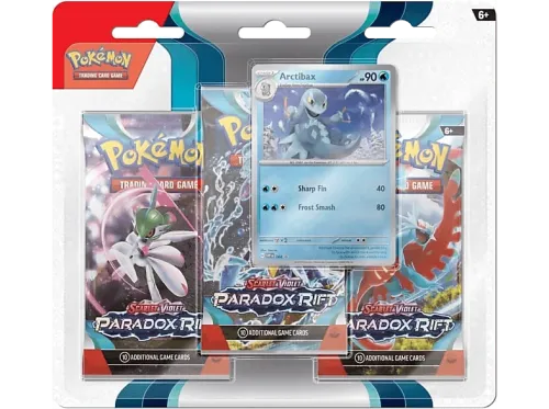 Juego Magicbox Pokémon: Scarlet & Violet 4: Paradox Rift 3-pack blister