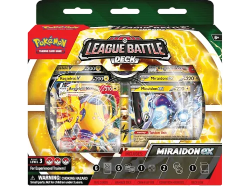 Juego MagicBox Pokémon: League Battle Deck Miraidon ex,
