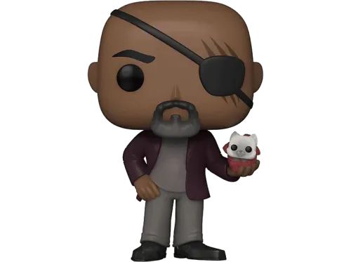 Figura Funko Pop! The Marvels: Nick Fury Vinilo 9.5 cm Multicolor