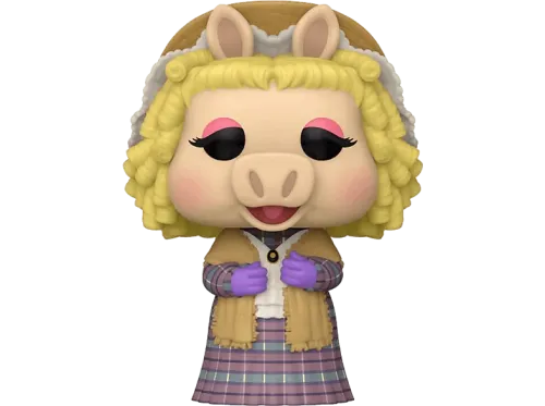 Figura Funko Pop! Movies: The Muppet Christmas Carol Mrs Cratchit (Miss Piggy) Vinilo 9 cm