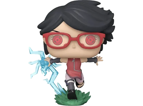Figura Funko Pop! Animation: Boruto Sarada with Sharingan Vinilo 9 cm