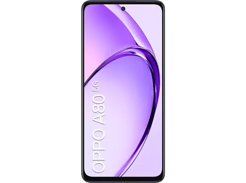 Móvil OPPO A80 5G Moonlight Purple 256 GB 8 GB RAM 6.67" LCD HD+ Mediatek Dimensity 6300 5100 mAh Android + Funda