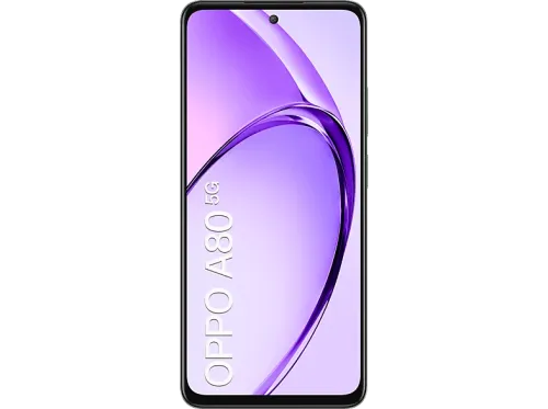Móvil OPPO A80 5G Starry Black 256 GB 8 GB RAM 6.67" LCD HD+ Mediatek Dimensity 6300 5100 mAh Android + Funda