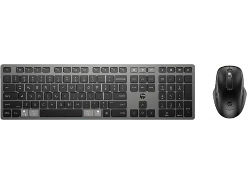 Pack Teclado + Ratón HP 720  Bluetooth® Cable de carga USB Type-C® Hasta 2 meses batería teclado Hasta 1 mes batería ratón Negro