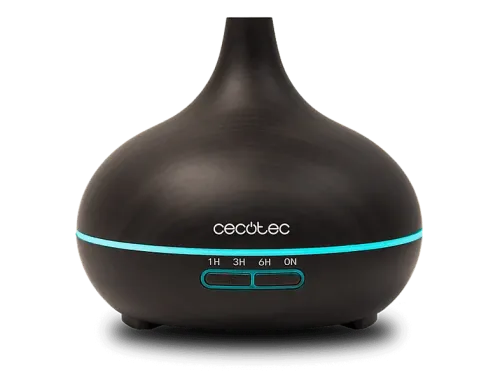 Humidificador Cecotec Pure Aroma 300 Yin 300 ml 10 W Dispensador de aroma 7 luces LED Negro